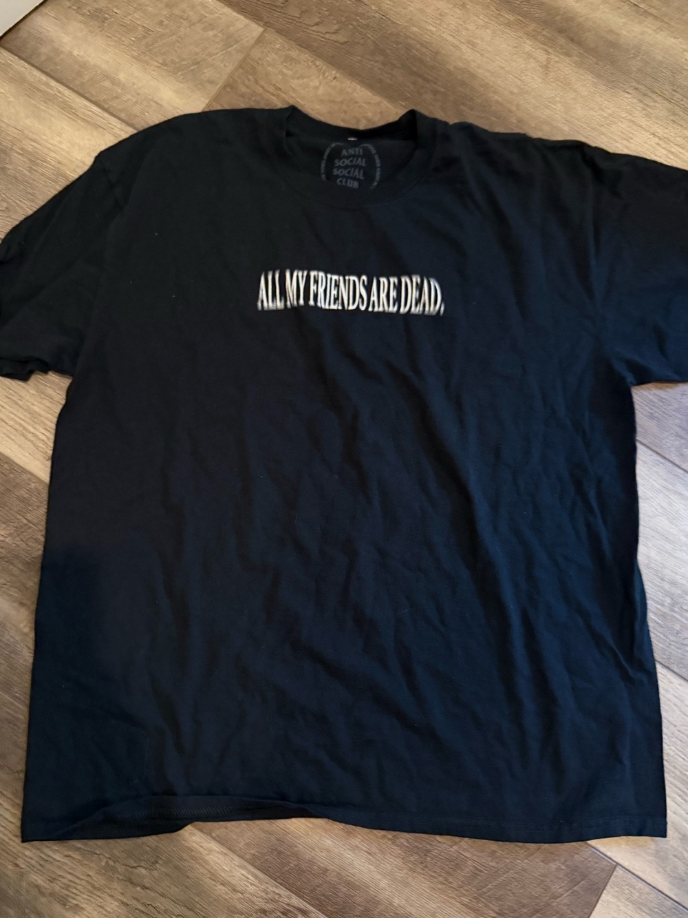 Anti Social Social Club Black T shirt